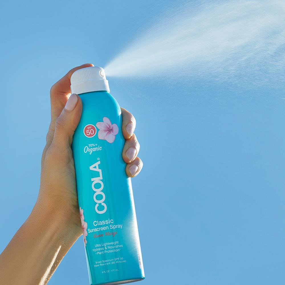 COOLA Classic SPRAY SPF 50 -Guava Mango (Sunscreen) från COOLA. | SugarMe Esthetics