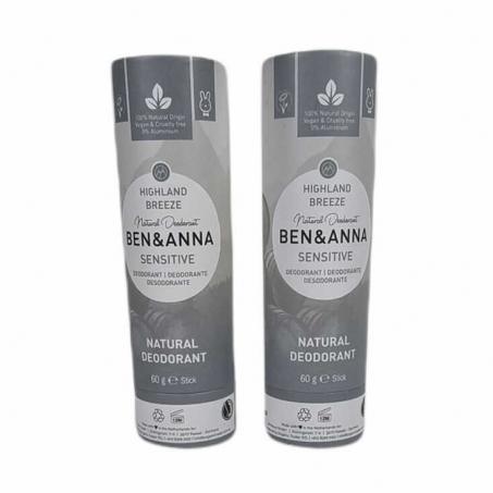 Ben & Anna Deodorant Papertube (Deodorant & Anti-Perspirant) från Ben & Anna. Sensitive Highland Breeze | SugarMe Esthetics